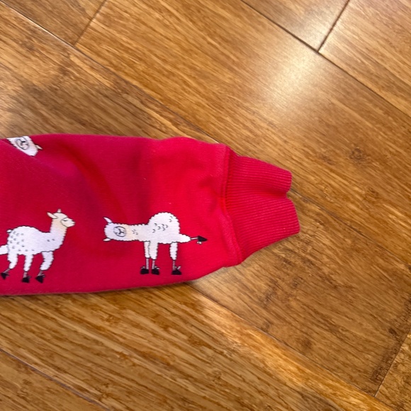 Hanna Andersson Red Llama Sweater - Picture 3 of 5